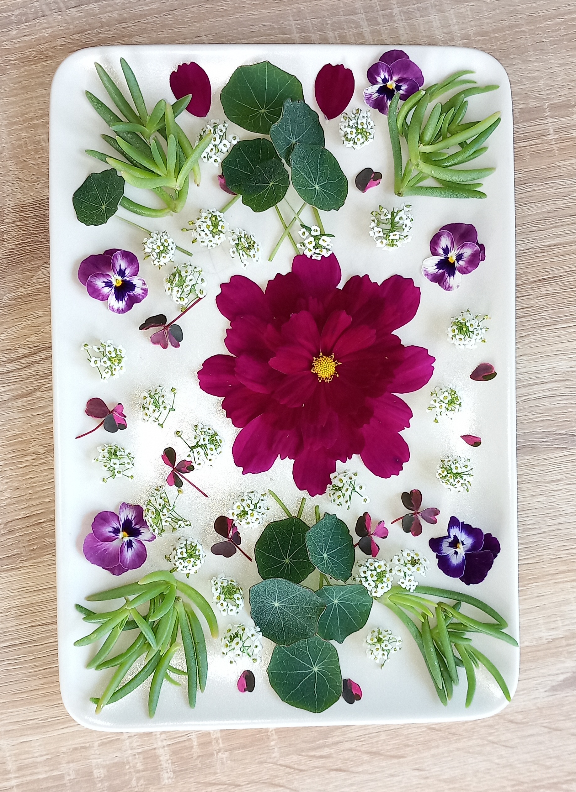 Assiette tableau